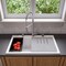 Alfi Brand 33 inch Granite Composite Workstation Single Bowl Drop In Sink w Accessories AB3418SBDI-W - alternate 6